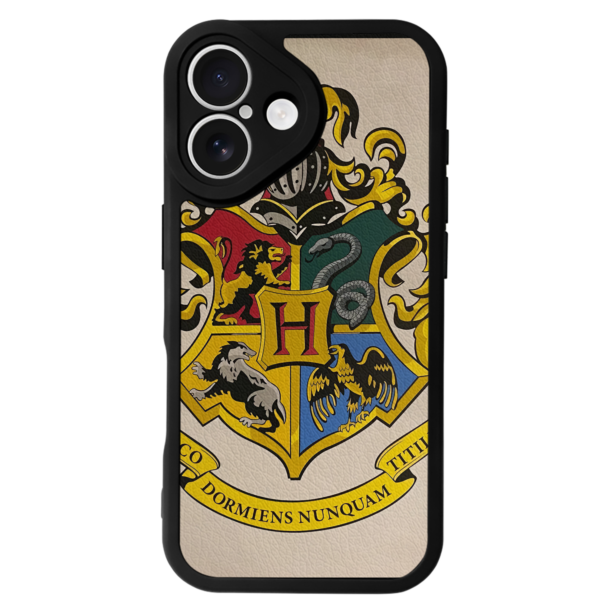 （画像用） Harry Potter ハリー・ポッターシリーズ 【iPhone 16シリーズ対応】シリコンスマホケース（レザー調） 材質：シリコン